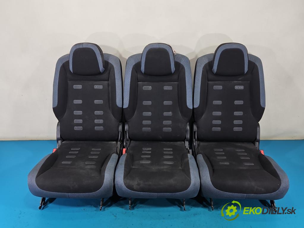 Citroen Berlingo II 2008-2018 1.6 hdi 109 hp manual 80 kW 1560 cm3 5- Pohovka: zadní  (Sedadlo)
