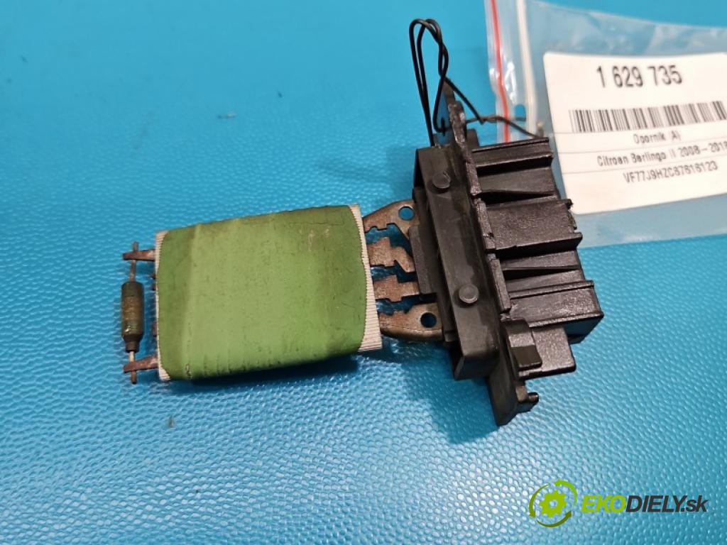 Citroen Berlingo II 2008-2018 1.6 hdi 109 hp manual 80 kW 1560 cm3 5- rezistor