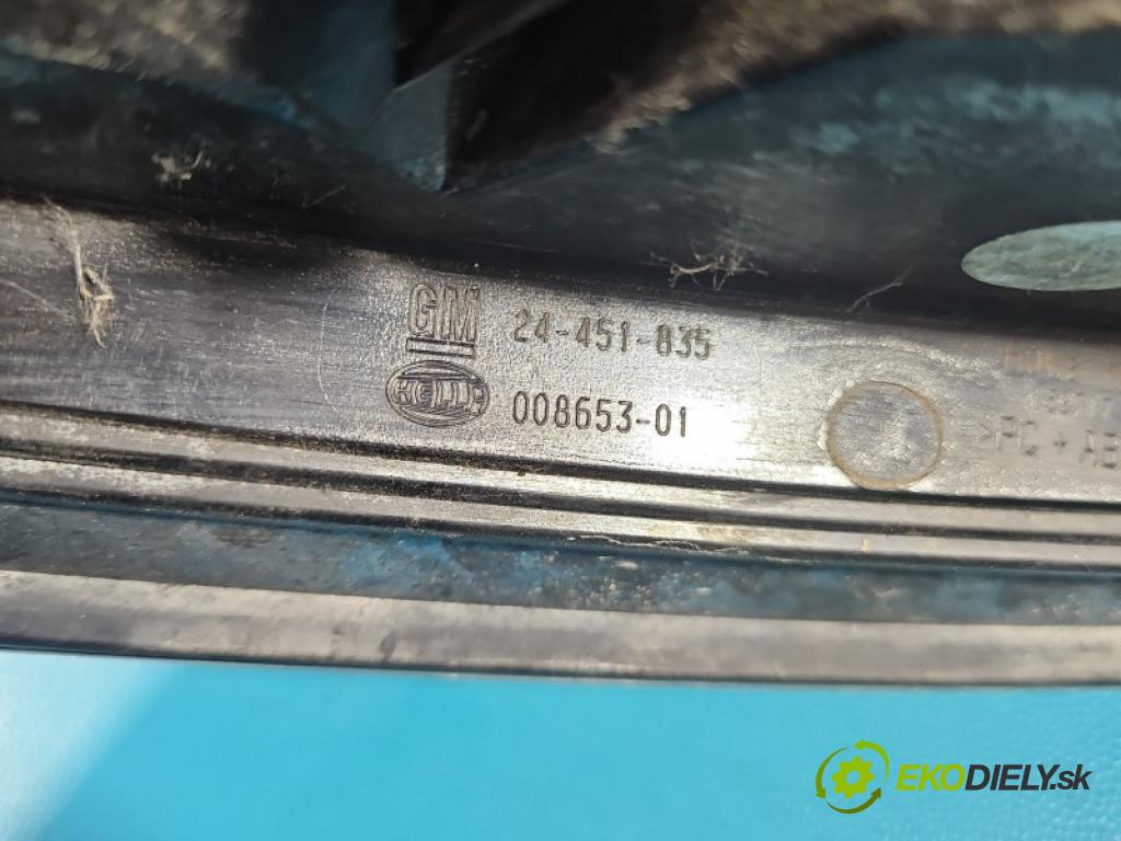Opel Astra III 2004-2014 1.4 16V 90 hp manual 66 kW 1364 cm3 5- světlo zadní levé blatník: 24451835