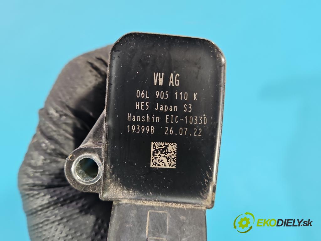 Audi A5 F5 2016-2024 2.0 TFSI 265KM automatic 195 kW 1984 cm3 4- cievka zapaľovacia 06L905110K (Zapaľovacia cievka)