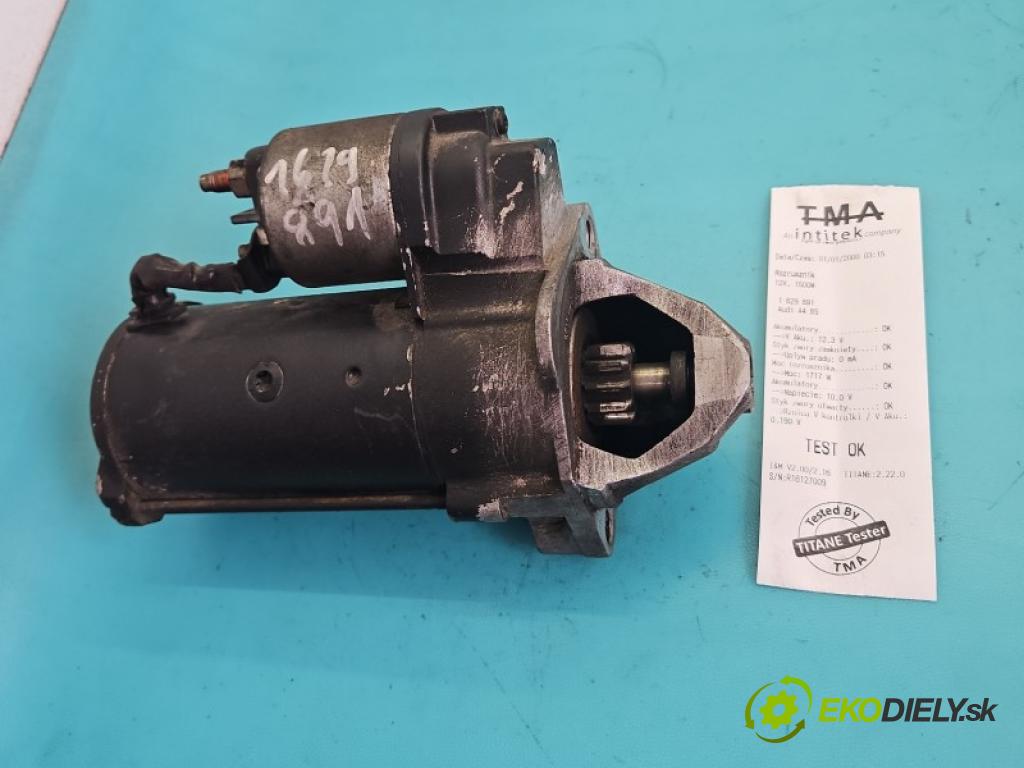 Audi A4 B5 1994-2001 1.9 tdi AHH 90 hp manual 66 kW 1896 cm3 4- startér: 068911024E (Startér)