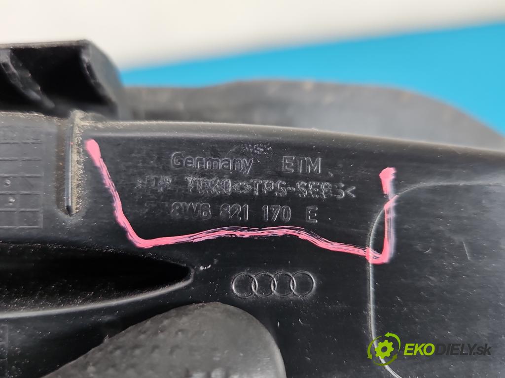 Audi A5 F5 2016-2024 2.0 TFSI 265KM automatic 195 kW 1984 cm3 4- lišta blatník predné pravé 8W6821170E