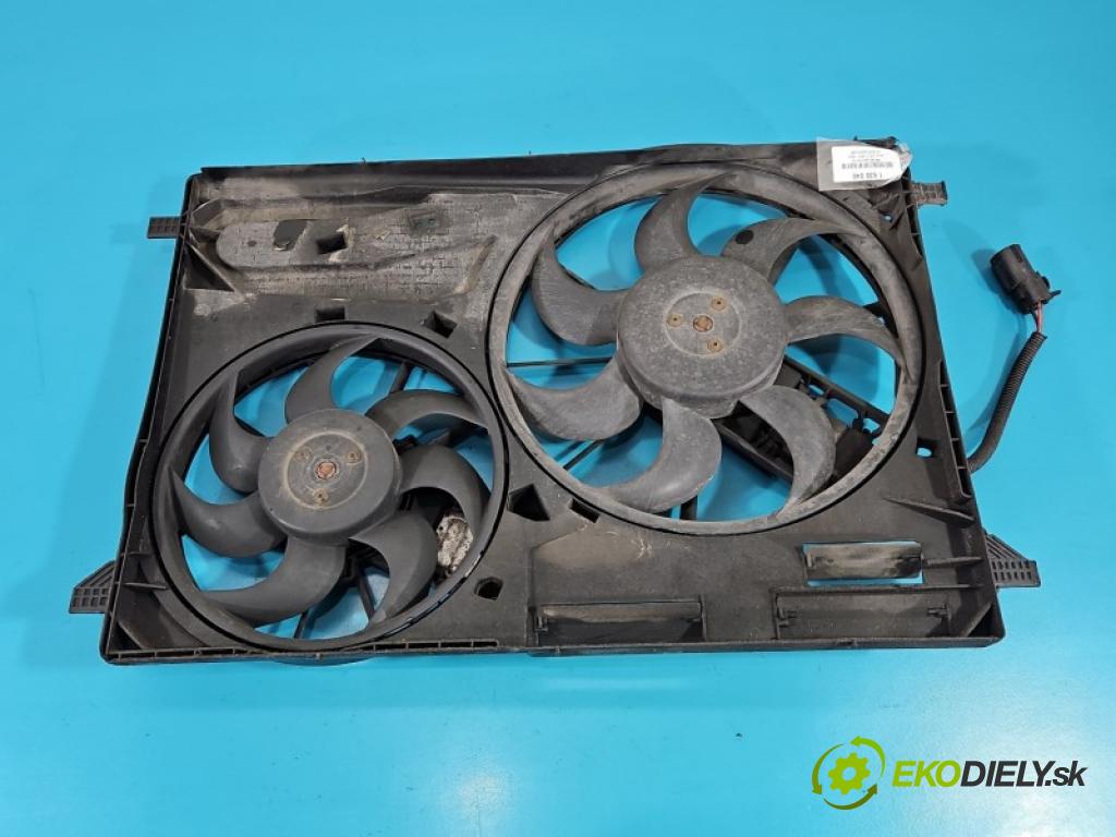Volvo V70 III 2007-2016 2.4 D5 185 hp automatic 136 kW 2400 cm3 5- ventilátor chladič 1137328434