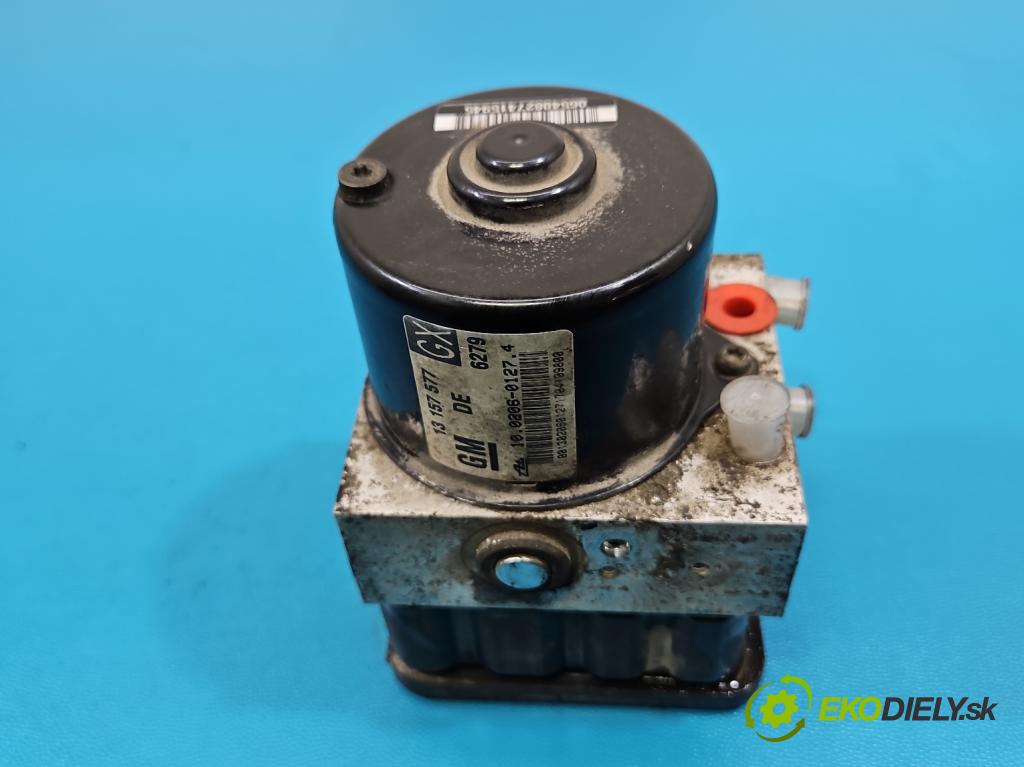 Opel Astra III 2004-2014 1.4 16V 90 hp manual 66 kW 1364 cm3 5- čerpadlo abs 13157577 (Pumpa ABS)