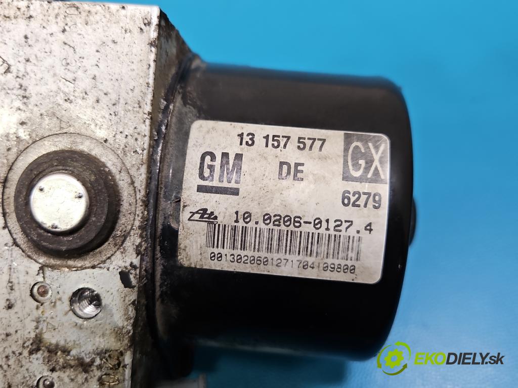 Opel Astra III 2004-2014 1.4 16V 90 hp manual 66 kW 1364 cm3 5- čerpadlo abs 13157577 (Pumpa ABS)