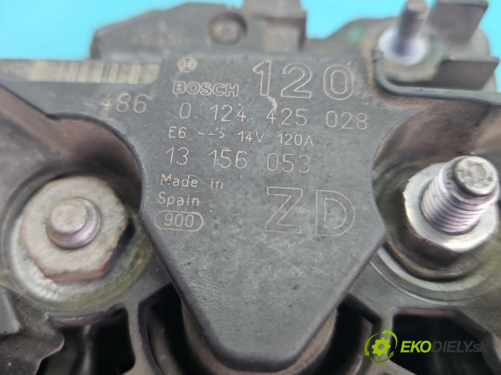 Opel Astra III 2004-2014 1.4 16V 90 hp manual 66 kW 1364 cm3 5- Alternator 13156053 (Alternátor)