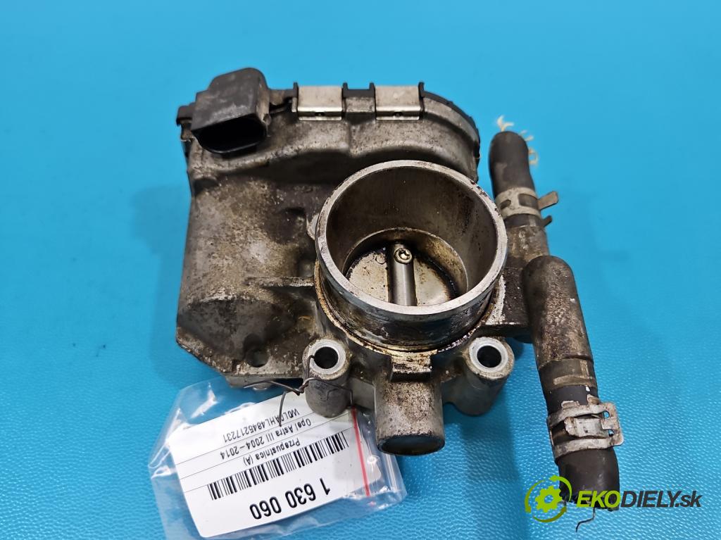 Opel Astra III 2004-2014 1.4 16V 90 hp manual 66 kW 1364 cm3 5- škrticí klapka 24420536 (Škrticí klapka)