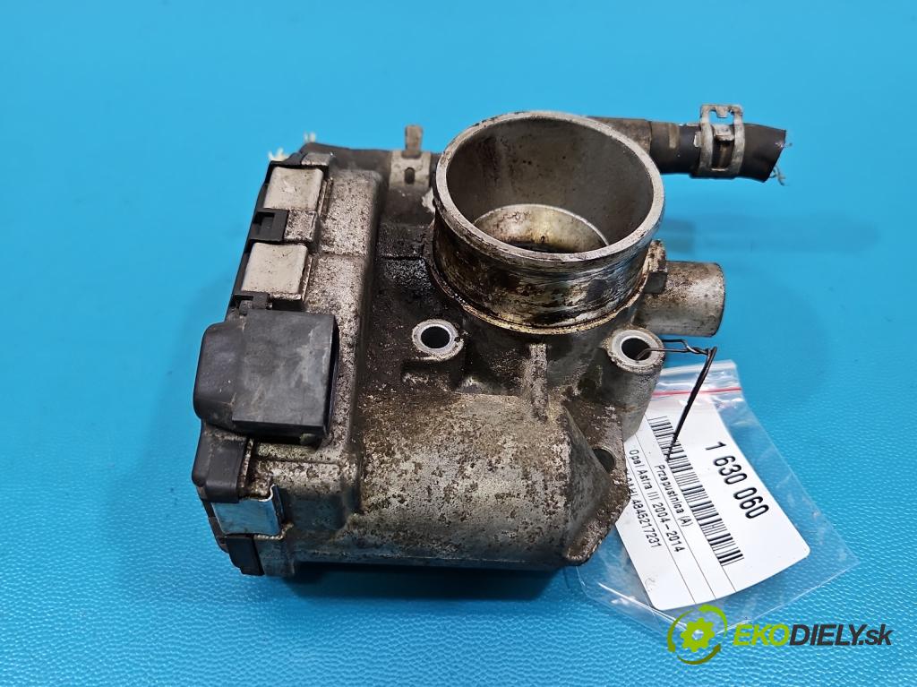 Opel Astra III 2004-2014 1.4 16V 90 hp manual 66 kW 1364 cm3 5- škrticí klapka 24420536 (Škrticí klapka)