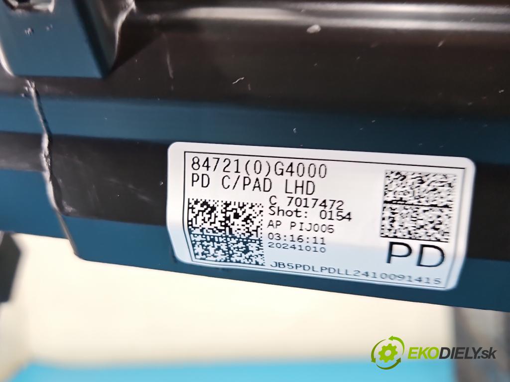 Hyundai I30 III 2016- 1.5 T 140 HP automatic 103 kW 1482 cm3 5- kokpit,pristrojová doska rozdeľovacia