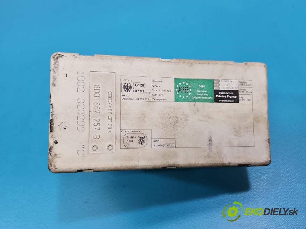 Audi A4 B5 1994-2001 1.9 tdi 110 hp manual 81 kW 1896 cm3 5- Centrálni: zámek: 8D0862257B