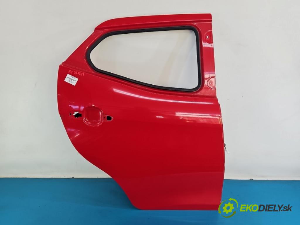 Toyota Aygo II 2014-2022 1.0 vvti 72 hp manual 53 kW 998 cm3 5- dveře zadní pravé  (Klika dveří ostatní)