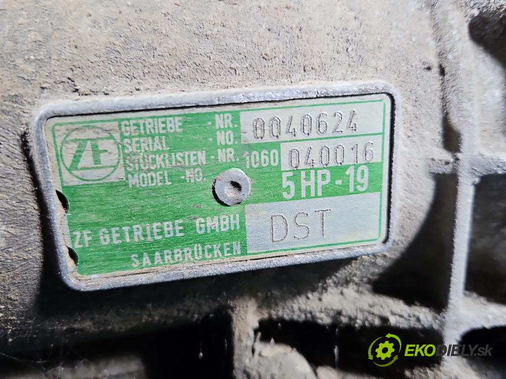 Vw Passat B5 1995-2005 2.8 V6 193 hp automatic 142 kW 2771 cm3 5- převodovka stupňová automat DST