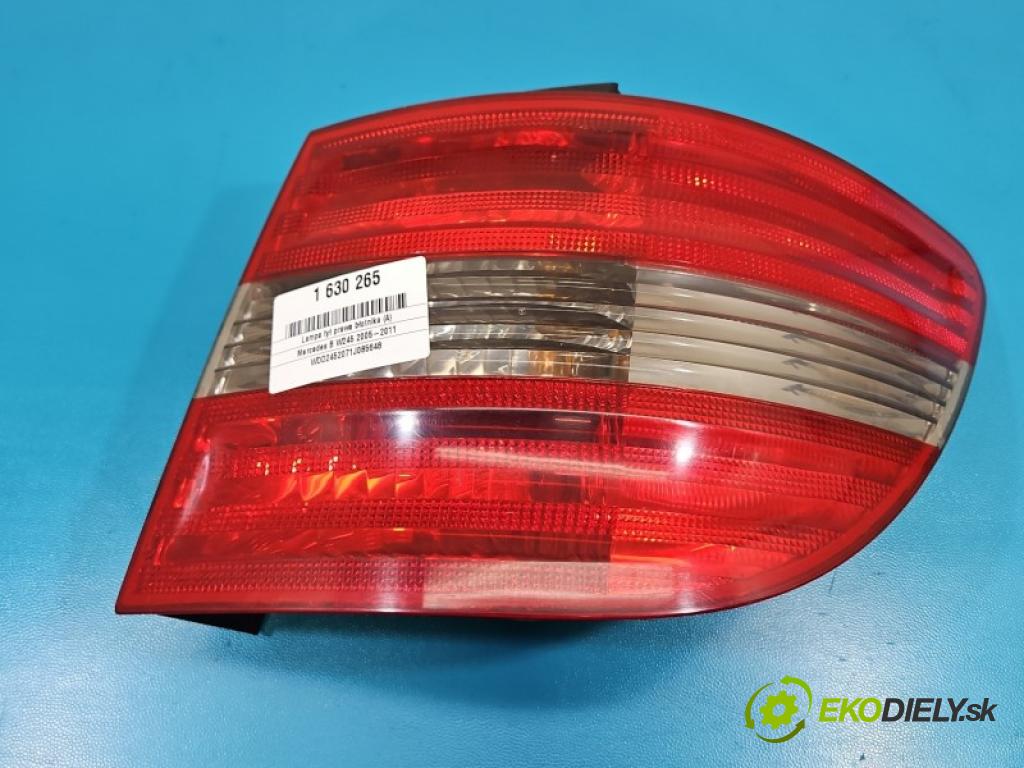 Mercedes B W245 2005-2011 2.0 cdi 109 hp manual 80 kW 1992 cm3 5- světlo zadní pravé blatník: A1698202464