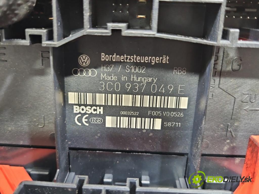 Vw Golf V 2003-2009 1.9 tdi 105 hp manual 77 kW 1896 cm3 5- řídící jednotka 3C0937049E