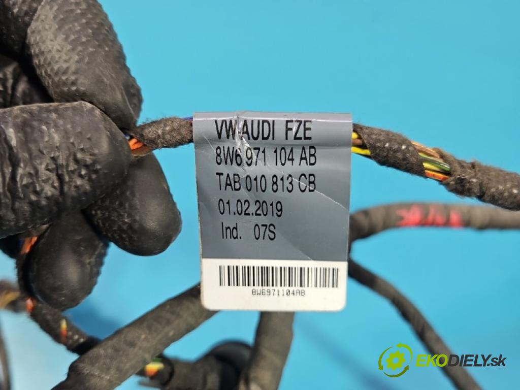 Audi A5 F5 2016-2024 2.0 TFSI 265KM automatic 195 kW 1984 cm3 4- Balíček: nárazníku zadní 8W6971104AB