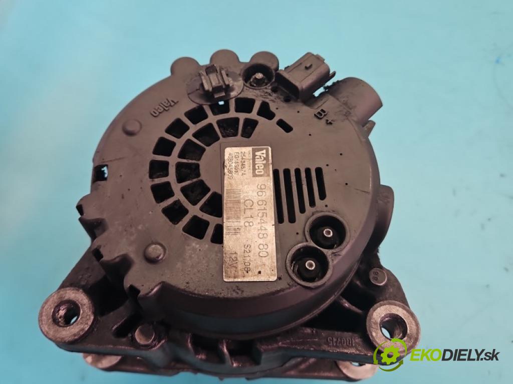 Citroen Berlingo II 2008-2018 1.6 hdi 109 hp manual 80 kW 1560 cm3 5- Alternator 9661544880 (Alternátor)