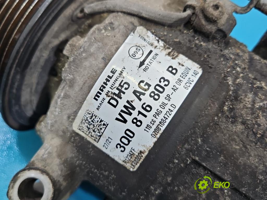 Skoda Octavia IV 2019- 2.0 tdi 150 hp manual 110 kW 1968 cm3 5- Kompresor: klíma 3Q0816803B (Kompresor klimatizace)