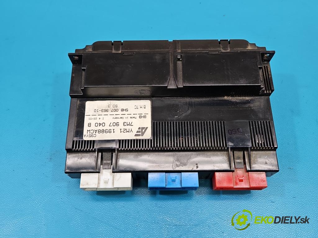 Vw Sharan I 1995-2010 1.9 tdi 116 HP manual 85 kW 1896 cm3 5- panel kúrenia 7M3907040B 5HB007963-10