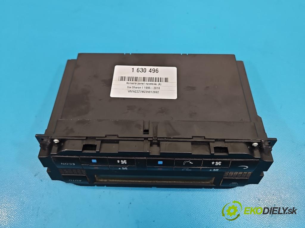 Vw Sharan I 1995-2010 1.9 tdi 116 HP manual 85 kW 1896 cm3 5- panel kúrenia 7M3907040B 5HB007963-10