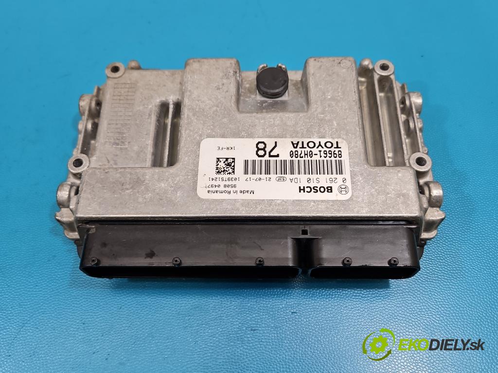 Toyota Aygo II 2014-2022 1.0 vvti 72 HP manual 53 kW 998 cm3 5- riadiaca jednotka motora 0261S101DA