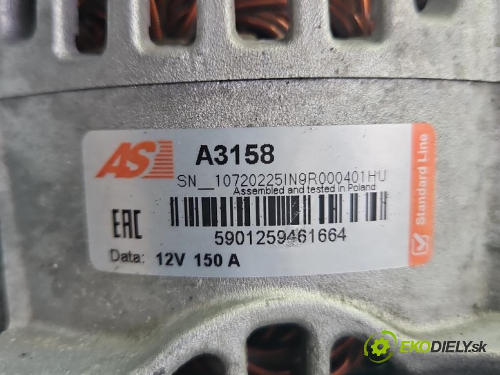 Mercedes B W245 2005-2011 2.0 cdi 109 hp manual 80 kW 1992 cm3 5- Alternator  (Alternátor)