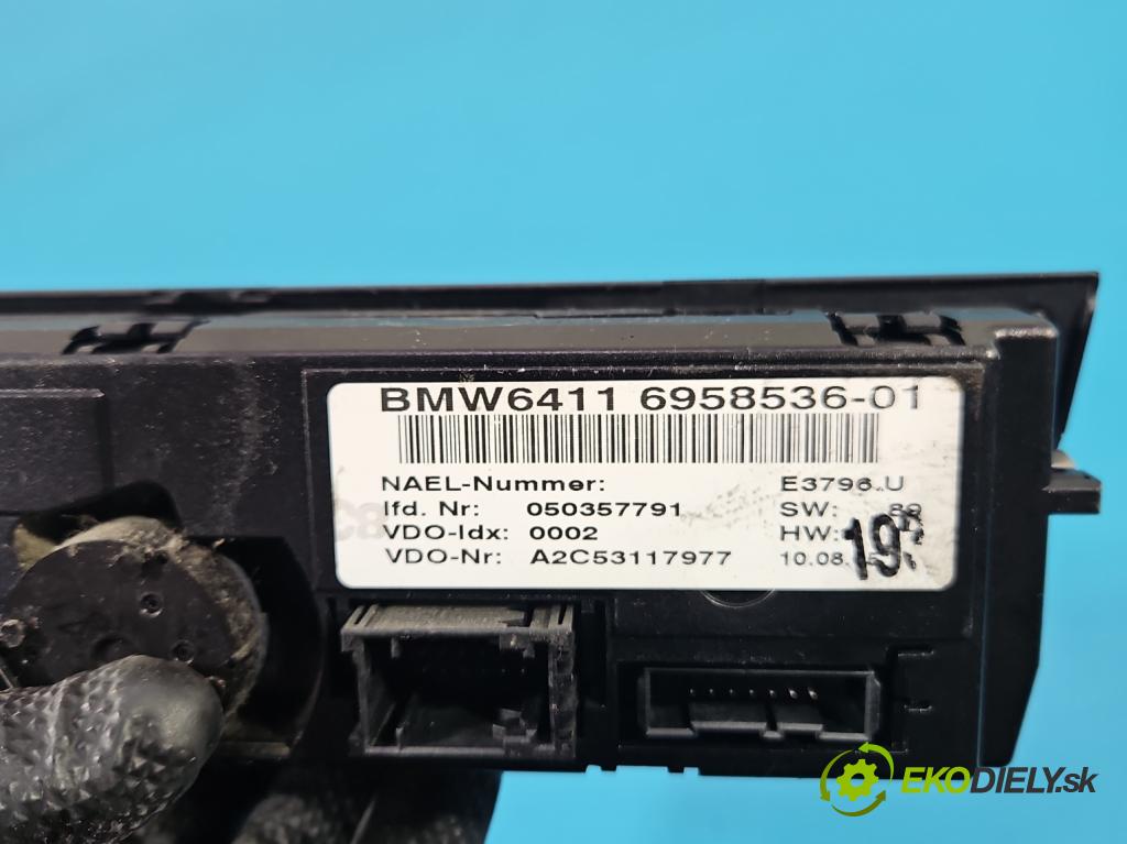 Bmw 1 E87 2004-2011 1.6 16V 116 HP manual 85 kW 1596 cm3 5- panel kúrenia A2C53117977 6958536-01