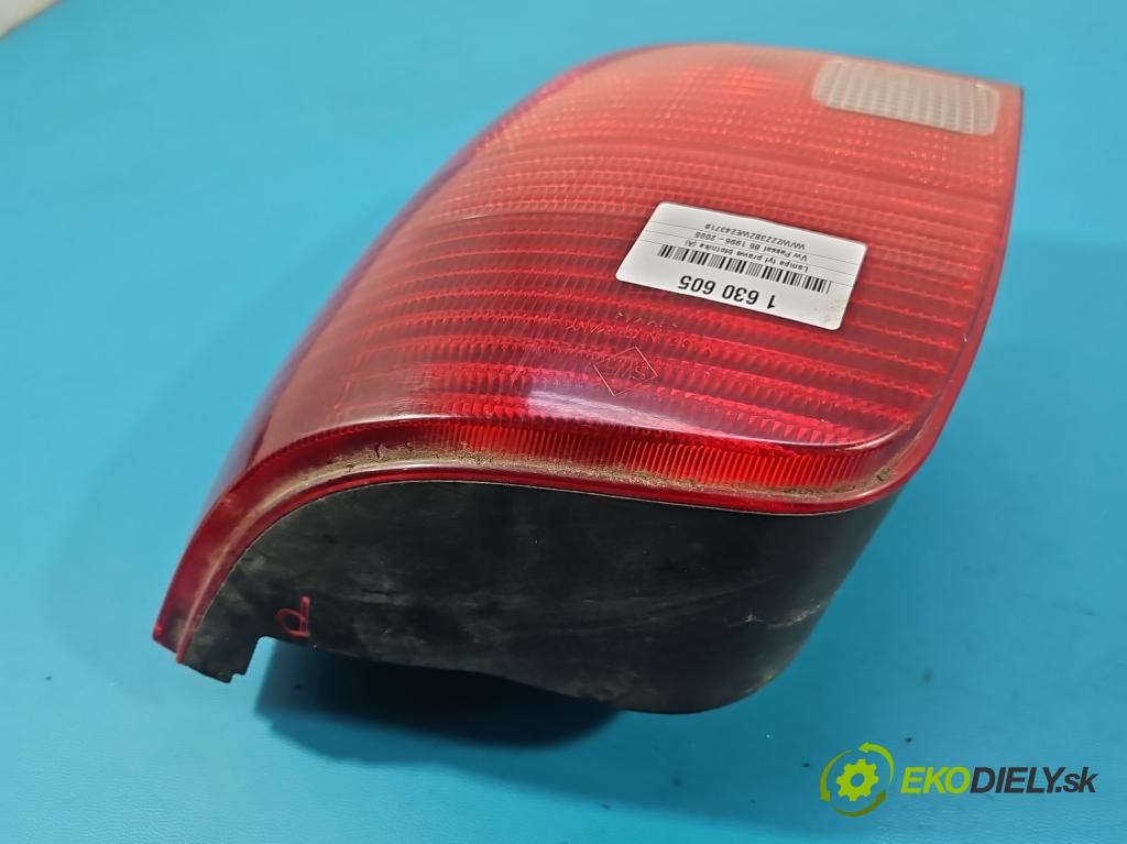 Vw Passat B5 1995-2005 1.9 tdi 110 HP manual 81 kW 1896 cm3 5- svetlo / reflektor zadné pravé blatník 3B9945112F