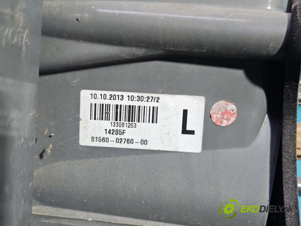 Toyota Corolla E16/E18  2013-2019 1.6 16V 132 hp manual 97 kW 1598 cm3 4- světlo zadní levé blatník: 81560-02760-00