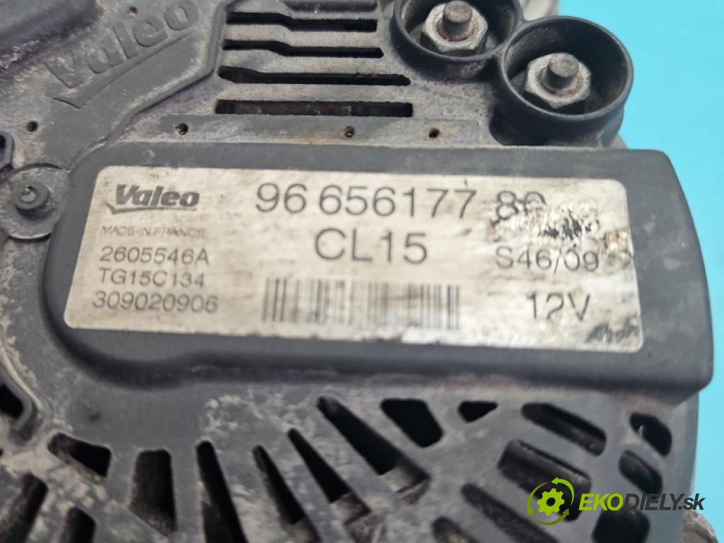 Peugeot 207 1.4 hdi 68 hp manual 50 kW 1398 cm3 5- Alternator 9665617780 (Alternátor)