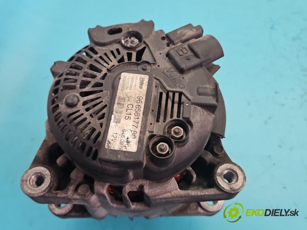 Peugeot 207 1.4 hdi 68 hp manual 50 kW 1398 cm3 5- Alternator 9665617780 (Alternátor)