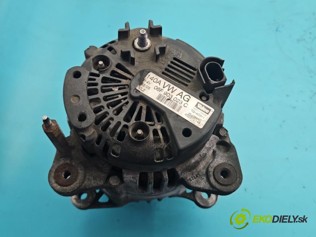 Vw Golf V 2003-2009 1.9 tdi 105 hp manual 77 kW 1896 cm3 5- Alternator 06F903023C (Alternátor)
