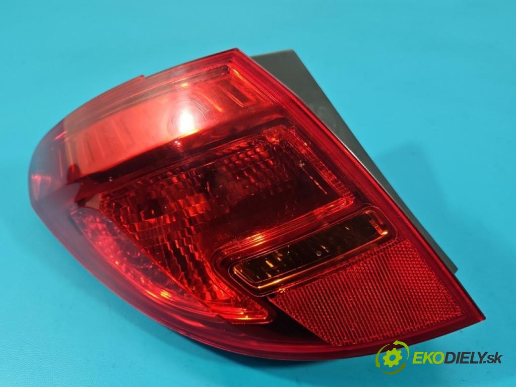 Opel Meriva B 2010-2017 1.4 T 120 hp manual 88 kW 1364 cm3 5- světlo zadní levé blatník: 21639009