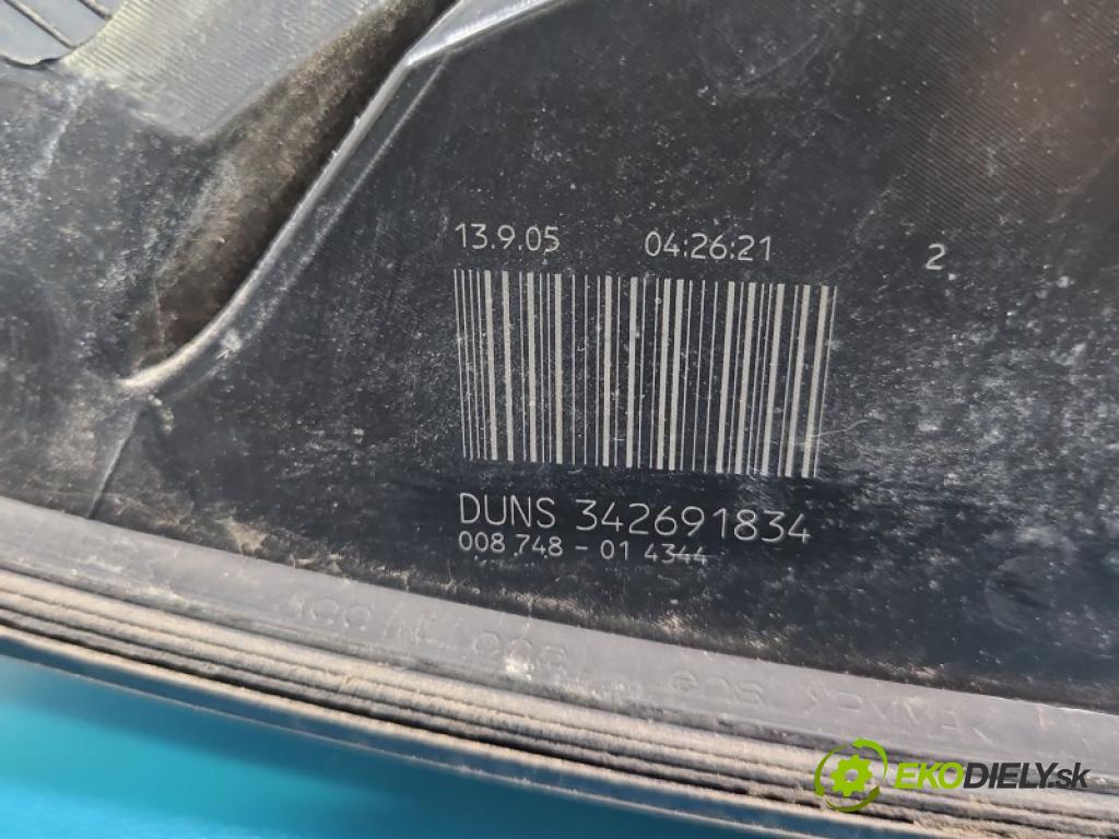 Opel Astra III 2004-2014 1.6 16V 105 hp manual 77 kW 1598 cm3 3- světlo zadní levé blatník: 342691834