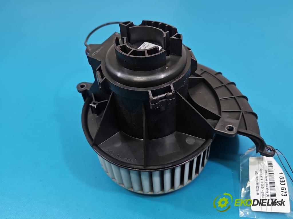 Opel Astra III 2004-2014 1.6 16V 105 hp manual 77 kW 1598 cm3 3- ventilátor vzduchu 855601156