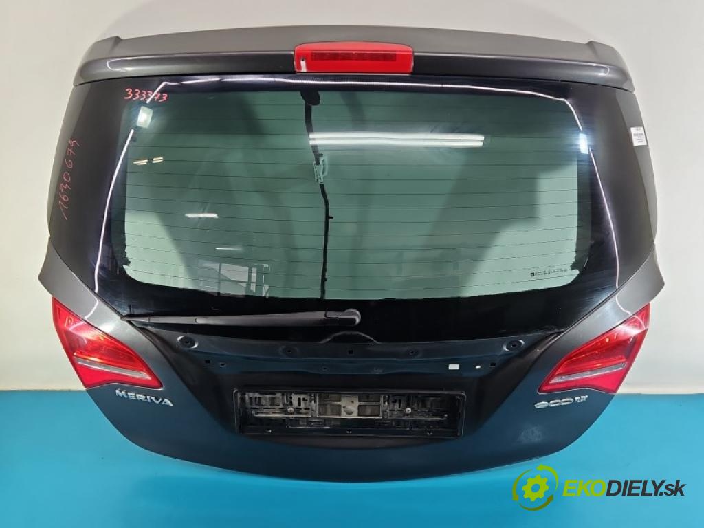 Opel Meriva B 2010-2017 1.4 T 120 HP manual 88 kW 1364 cm3 5- zadna kufor  (Kapota zadná (kufor))