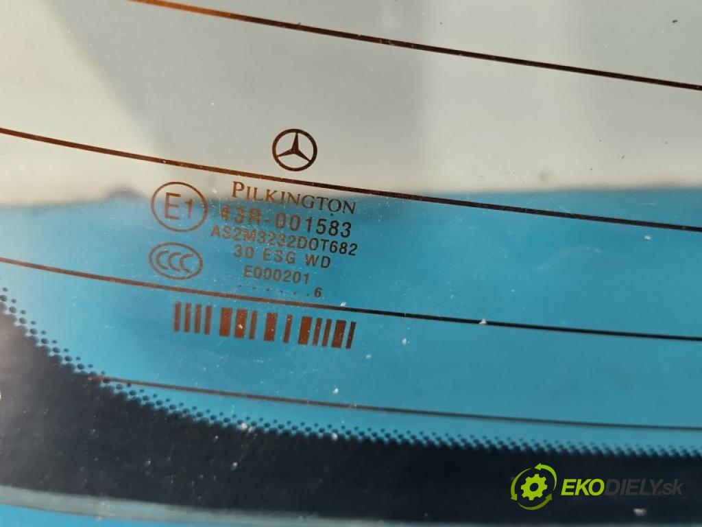 Mercedes B W245 2005-2011 2.0 cdi 109 hp manual 80 kW 1992 cm3 5- sklo zadní  (Zadní sklo)
