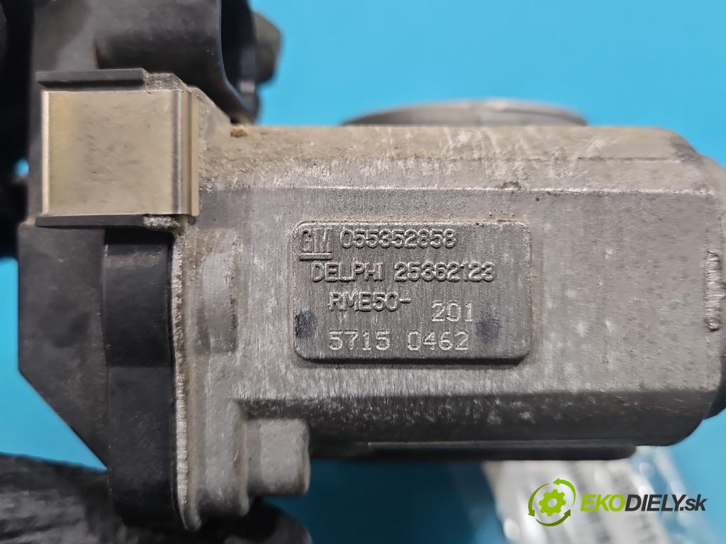 Opel Astra III 2004-2014 1.6 16V 105 hp manual 77 kW 1598 cm3 3- škrticí klapka 055352858 (Škrticí klapka)