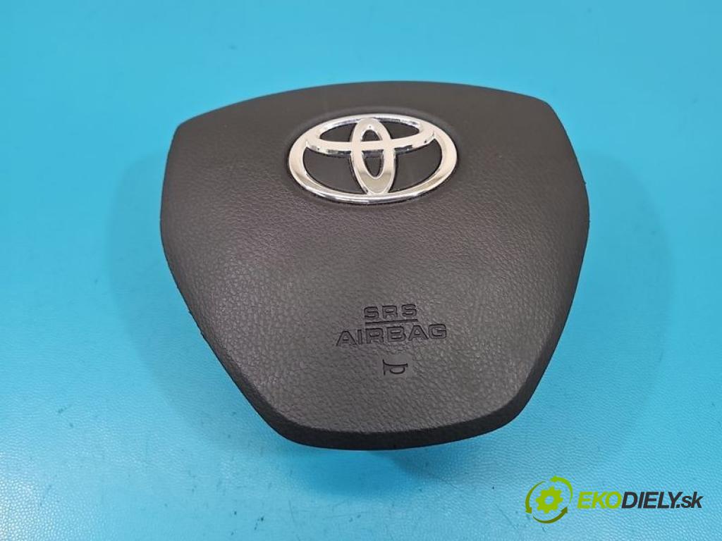 Toyota Corolla E16/E18 2013-2019 1.6 16V 132 hp manual 97 kW 1598 cm3 4- Polštář: vzduch: Řidič: 45130-02450-C0 (Airbag)