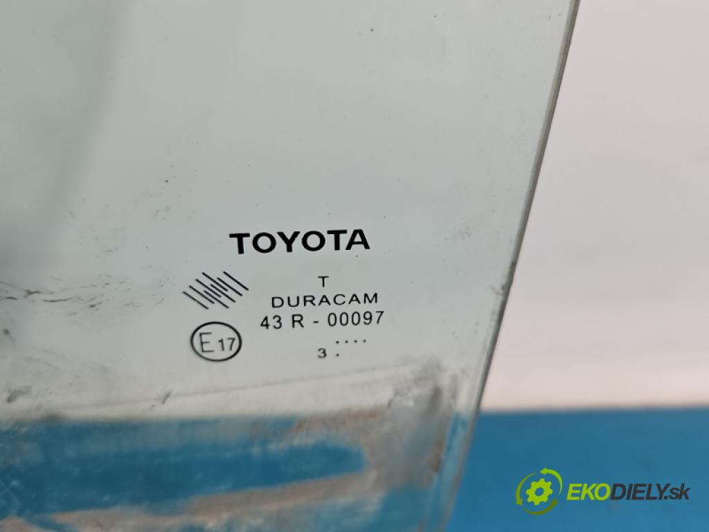 Toyota Corolla E16/E18 2013-2019 1.6 16V 132 HP manual 97 kW 1598 cm3 4- sklo dvere zadné ľavé