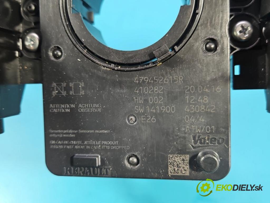 Renault Talisman 2015-2022 1.6 dci 160 HP automatic 118 kW 1598 cm3 5- prepínač komplex: 479452615R (Prepínacie páčky pod volantom)