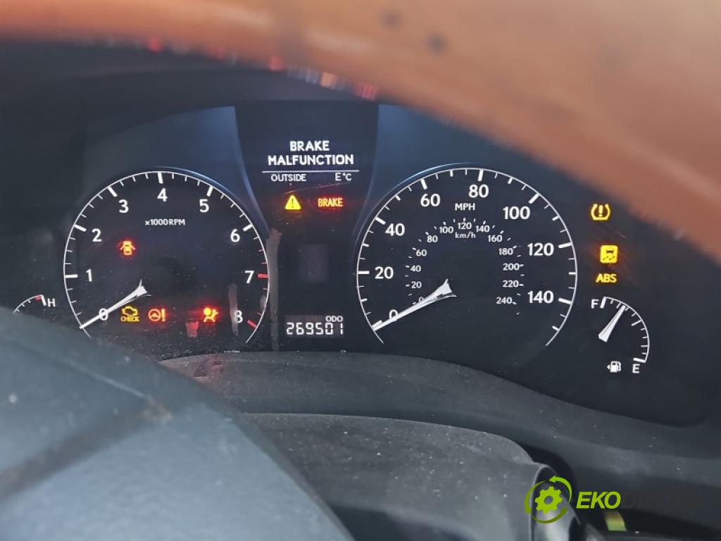 Lexus RX III 2008-2015 3.5 V6 277KM: automatic 204 kW 3456 cm3 5- prístrojovka/ budíky 83800-0E173-00 (Prístrojová doska)