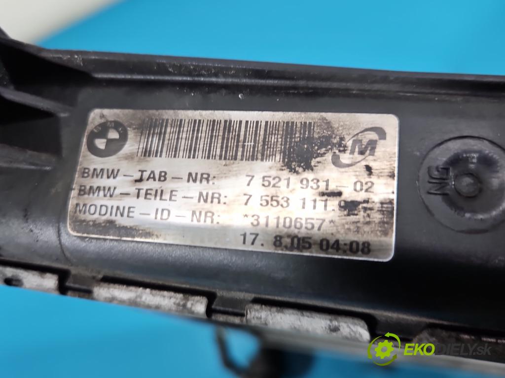 Bmw 1 E87 2004-2011 1.6 16V 116 HP manual 85 kW 1596 cm3 5- chladič voda: 7521931-02 (Chladič vody)