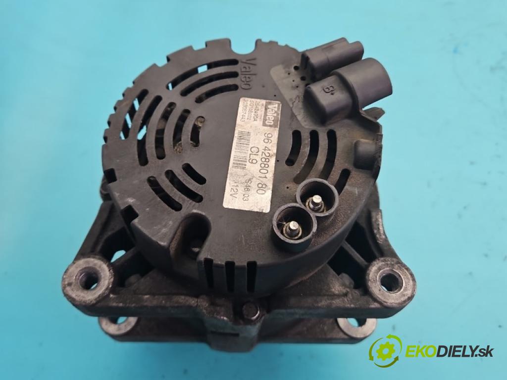 Citroen Xsara Picasso 1.6 8V 95 hp manual 70 kW 1587 cm3 5- Alternator 9642880180 (Alternátor)