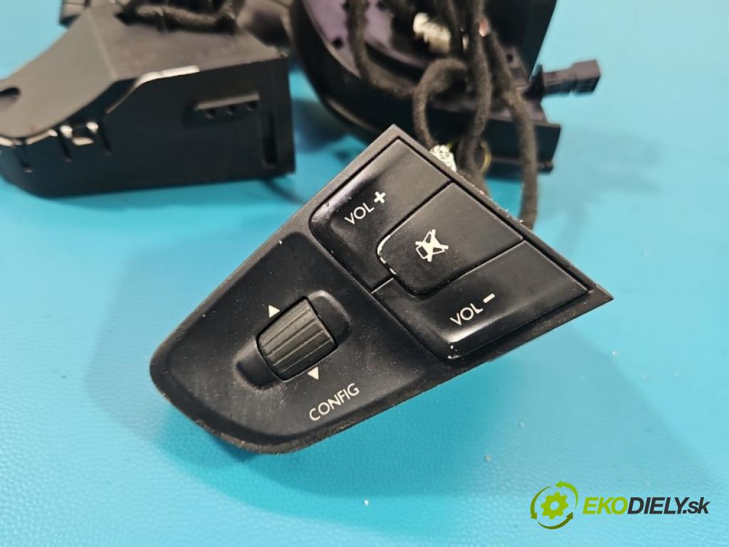 Peugeot 508 I 2010-2018 2.0 hdi 181KM automatic 133 kW 1997 cm3 5- Přepínač multifunkční: řízení: 9677976377 (Páčky pod volantem)