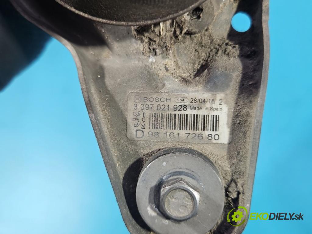 Peugeot 508 I 2010-2018 2.0 hdi 181KM automatic 133 kW 1997 cm3 5- motor stěračů přední 1397220694