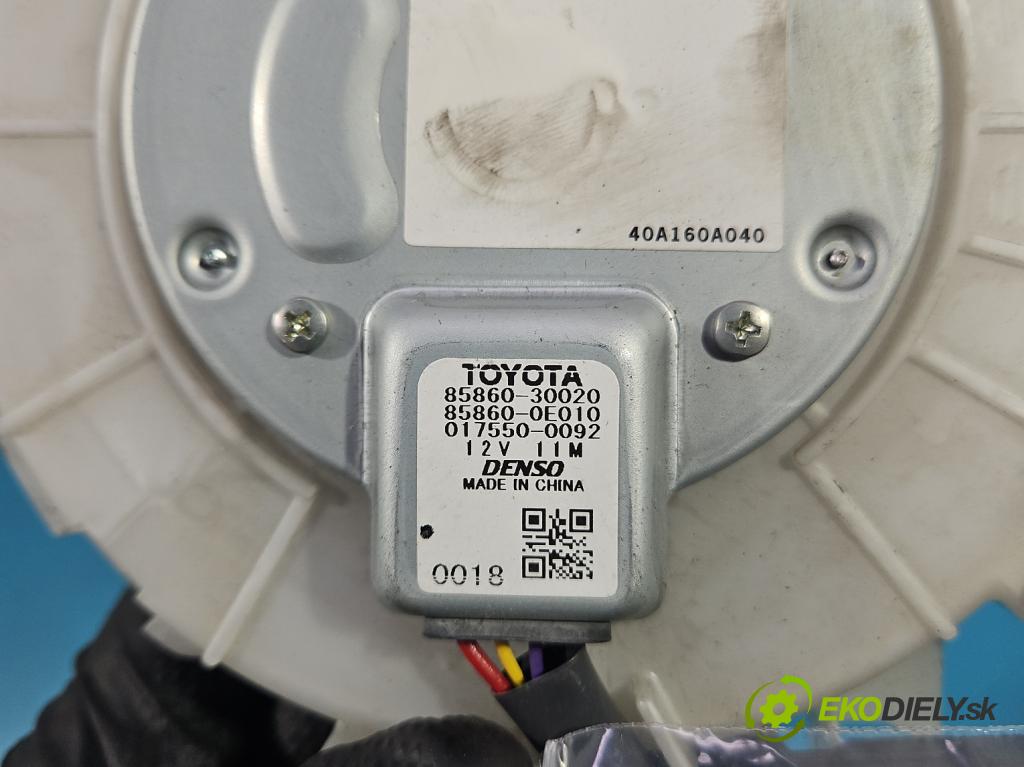 Lexus RX III 2008-2015 3.5 V6 277KM automatic 204 kW 3456 cm3 5- ventilátor vzduchu 85860-30020