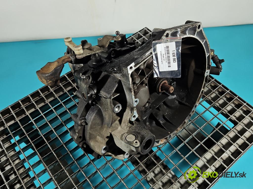 Peugeot 207 1.4 hdi 68 hp manual 50 kW 1398 cm3 5- převodovka stupňová manual 20CQ55
