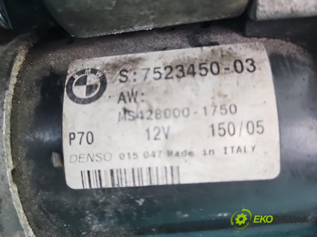 Bmw 1 E87 2004-2011 1.6 16V 116 hp manual 85 kW 1596 cm3 5- startér: 7523450 (Startér)