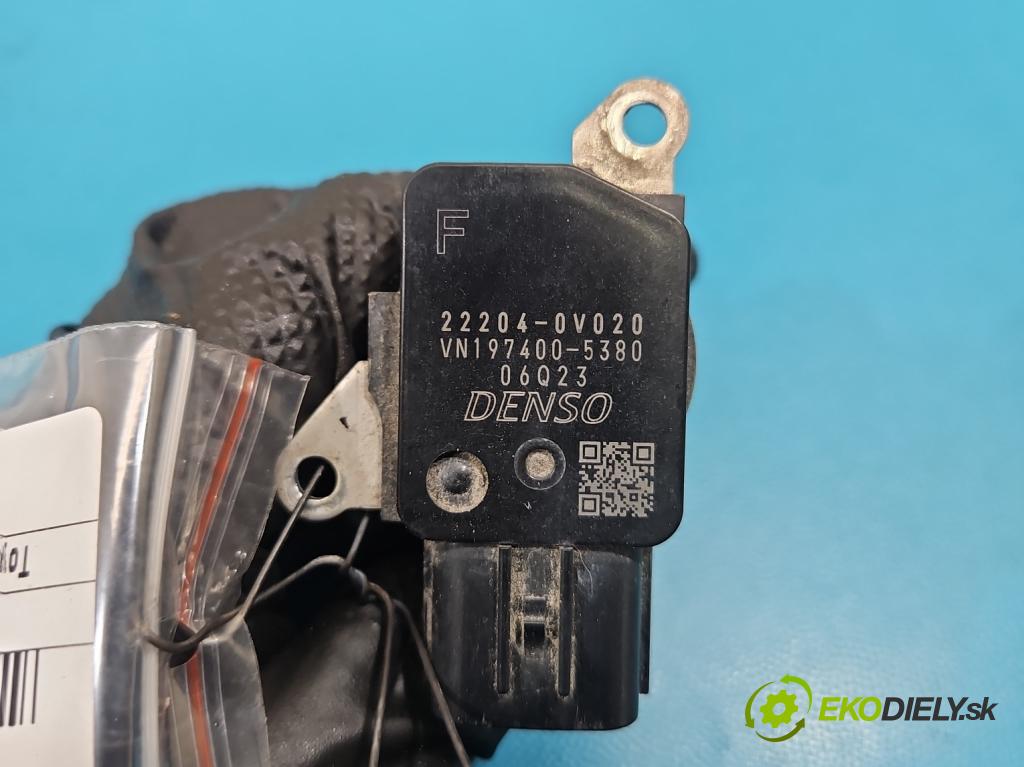 Toyota Corolla E16/E18  2013-2019 1.6 16V 132 hp manual 97 kW 1598 cm3 4- váha vzduchu 22204-0V020 (Snímač hmotnosti vzduchu)