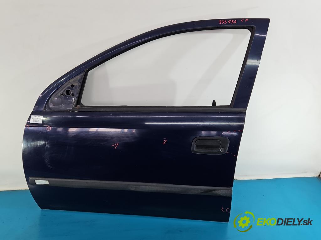 Opel Astra II 1998-2009 1.6 16V 101 hp manual 74 kW 1598 cm3 5- dveře přední levé  (Klika dveří ostatní)